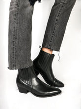 Load image into Gallery viewer, ANKLE BOOTS | LMTHERESA | BLACK | SIZE 41-47