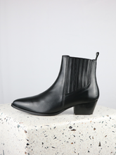 Load image into Gallery viewer, ANKLE BOOTS | LMTHERESA | BLACK | SIZE 41-47