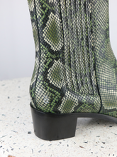 Load image into Gallery viewer, ANKLE BOOTS | LMLEONIE | SNAKE | SIZE 41-47